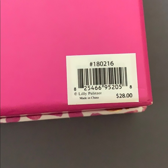 NIB Lilly Pulitzer Trinket Tray Heart and Sole - Picture 4 of 6